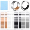Zonon 16 Sheets Invisible Ring Size Adjuster with 2 Pieces