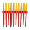 Yato YT-28290 IZOL 12 Piece Screwdriver + Bits Set VDE