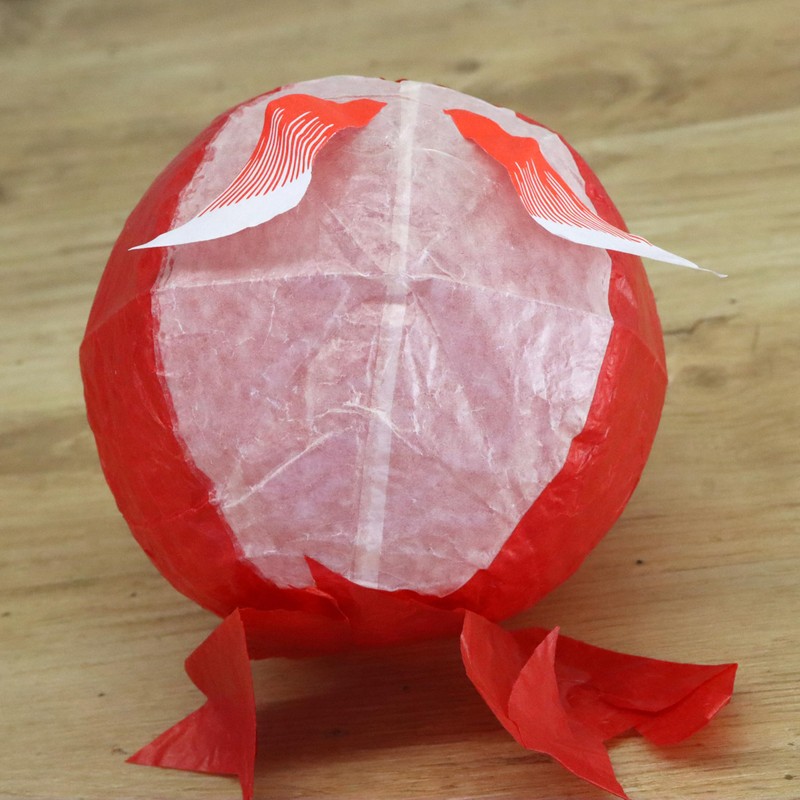 Traditional Paper Balloons, Goldfish, No. 5 (Diameter 6.7 inches (17