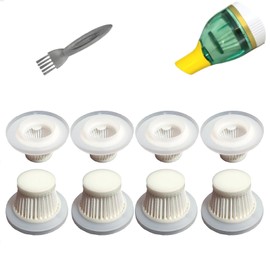 Feenynic 8 Pack Hepa Filters compatible with Duck Vacuum Cleaner as Seen on TV, Washable Filters Works with Duck Vacuum Cordless, Filters Compatible with Duck Vac. (Vacuum isn't included)