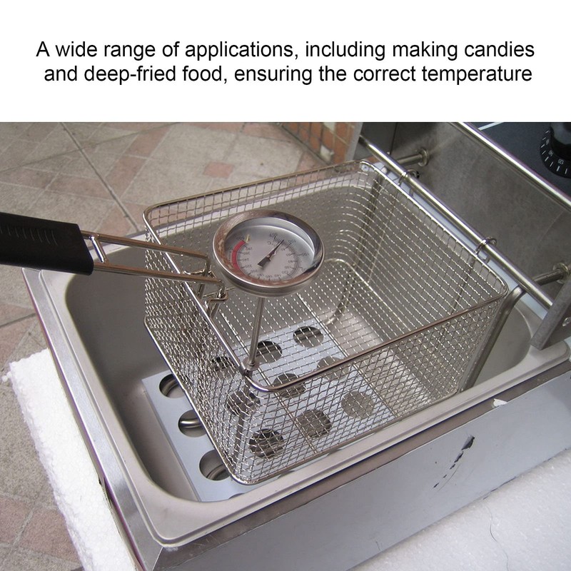MUNEFE Stainless Steel Mechanical Cooking Thermometer, 20°C~280°C for Food BBQ