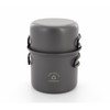 NINEHILLS Cooker Set, 2 Pieces, 130 Pot, Cup, Camping Cooker,