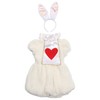 Party City Wonderland Rabbit Girl Costume, Cosplay, Kids, 39.4 inches