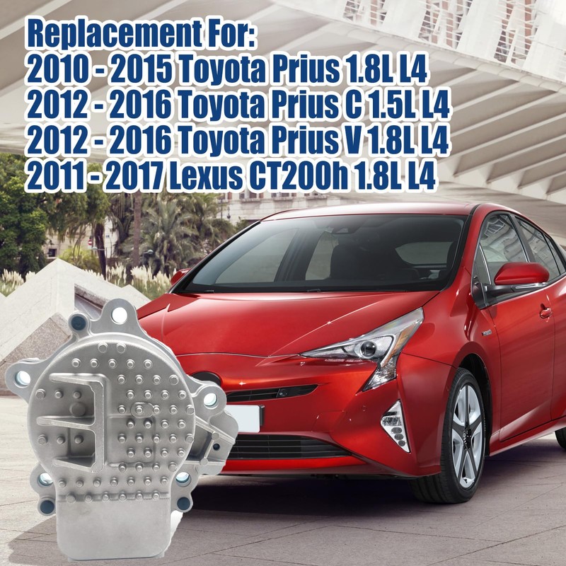 Electric Engine Water Pump Assembly Compatible with Toyota Prius C