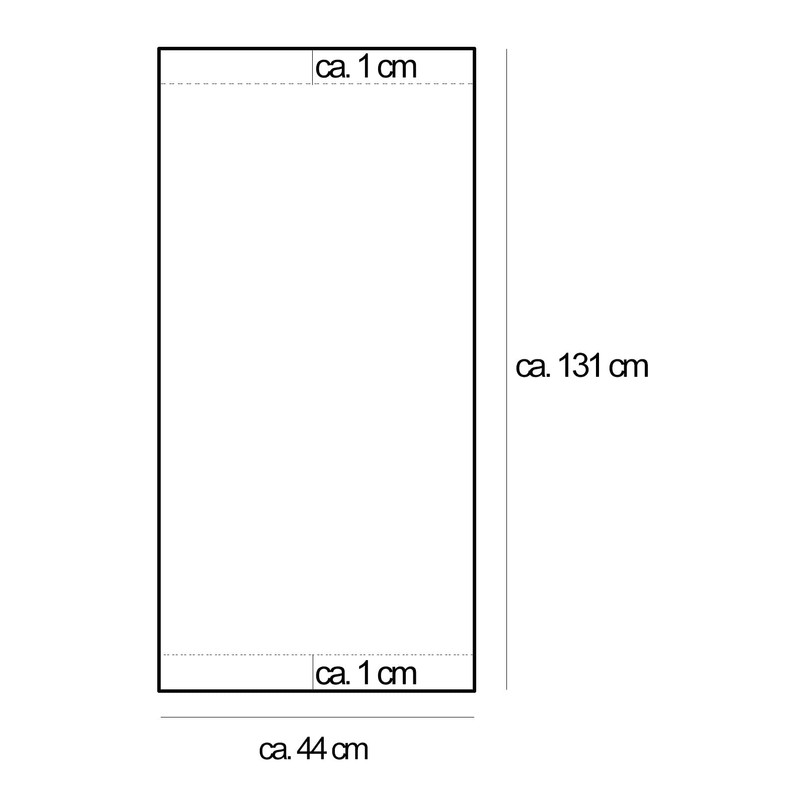 Ferocity Deck Chair Fabric Replacement Cover 131x44 cm Canvas Seat