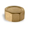 Pipe Cap Lid 1" Female Brass Pipe Cap NPT 1