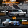 Nrgedzam 4PCS Blue Lights for Firefighters, Blue Emergency Lights, LED