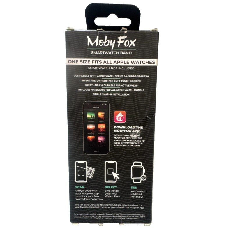 MobyFox Moby Fox - MYSTIC TEAL Active Smartwatch Band (E3)