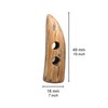 BOTIBOTON - 2 Toggle Buttons Made of Real Natural Horn