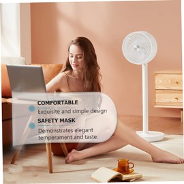 Alasum 2pcs mesh net for Fan Washable Pedestal Fan Guard Kids Washable Duster Floor Fans Fan Cover net Fans for Home Fan Guard net Floor Protectors Child White Electric Fan Filter