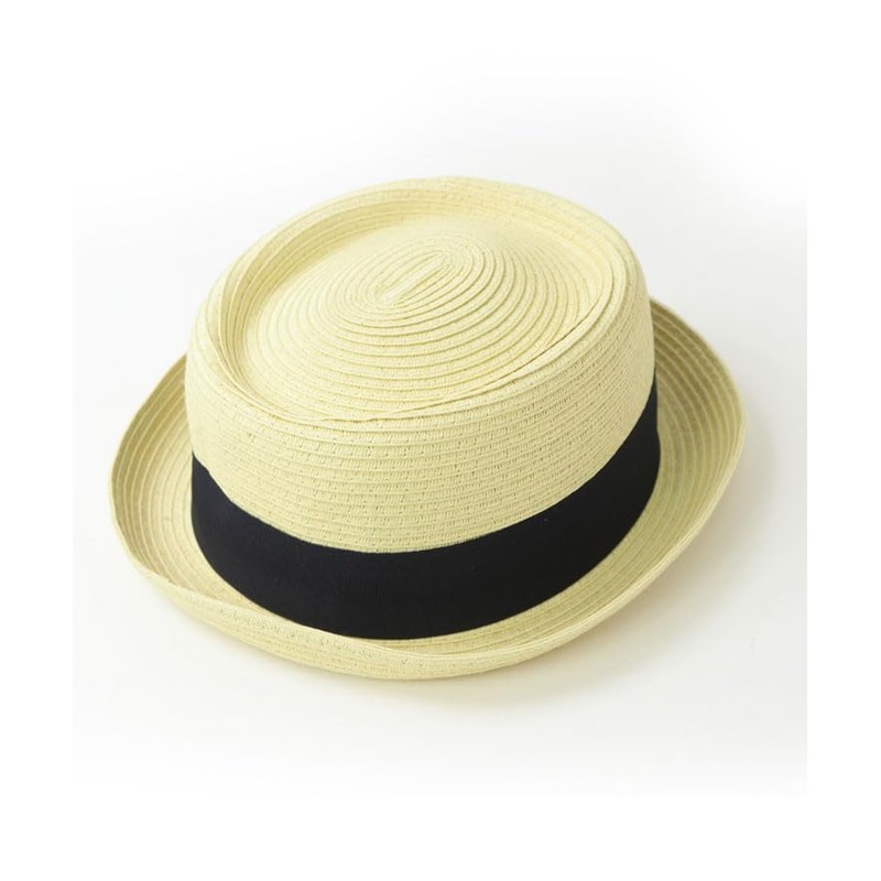 Regnuu Pork Pie Hat, Straw, Men's, Straw Hat, Women's, Paperblade,
