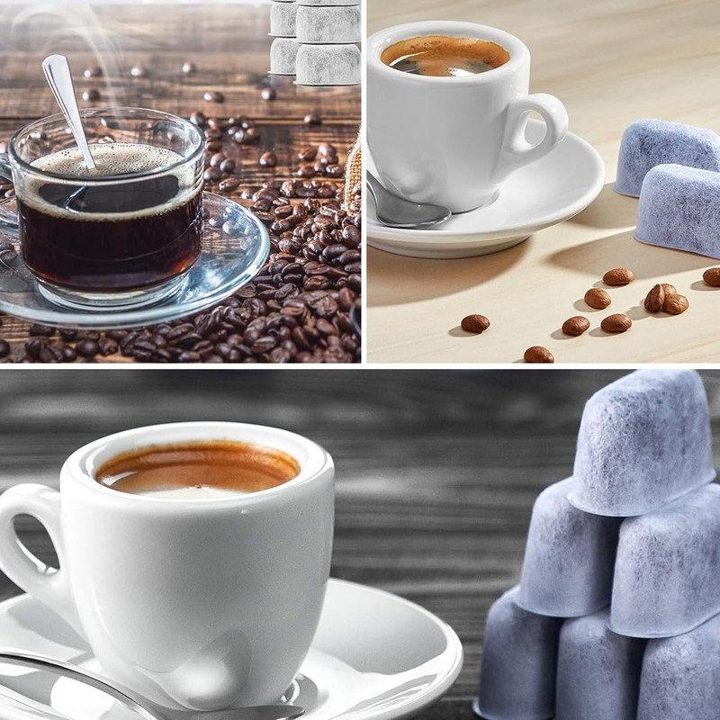 Charcoal Coffee Filter 8 Pcs Replacement Activated Charcoal Water Filters