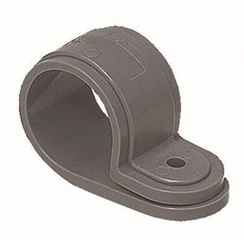 Mirai Industry KTF-22H PF Tube Single Saddle Compatible PF Tube 22 Gray Price 50 Pieces