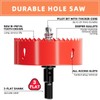GARHWAL Bi-Metal Hole Saw 120 mm, Drill Bit, Hole Drill,