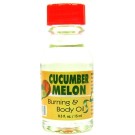 Popular Flavor Fragrance Body and Burning Oil 0.5 Oz (Cucumber Melon)