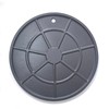 XL Round Pizza Steel 16.9" - 3D Cast Creates Gorgeous