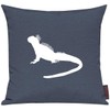 'Throw Pillow Cushion Cover for Selected. Animals Your Favorite "Lizard