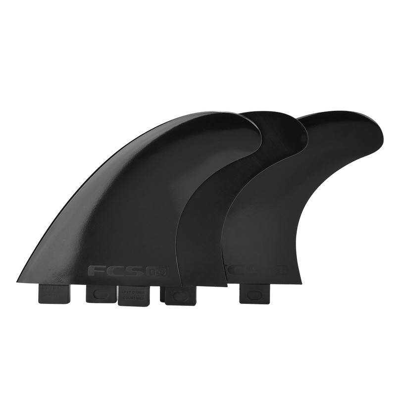 Tri Fin Thruster Set Nylon Plastic Surfboard Fins FCS Single