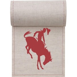 Five Star Napkins Holiday Napkins, Beverage Napkin, DInner Napkin, Party Napkins, Small Napkins, Parties, Cocktail, Dessert (Rodeo Linen Printed Cocktail Napkin 50 Units Per Roll)