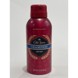 Old Spice Red Zone Collection Body Spray Champion For Men 4 fl oz / 113 g