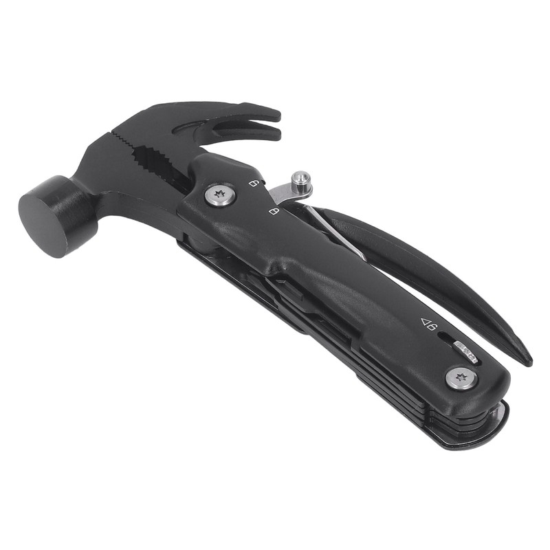 Hammer Multitool 9 in 1 Portable Mini Stainless Steel Survival