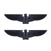 2 x Flying Eagle Totem Car Window Sticker Black
