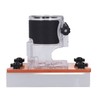 Woodworking Router Base with Transparent Cover Milling Cutter Slotting Bracket