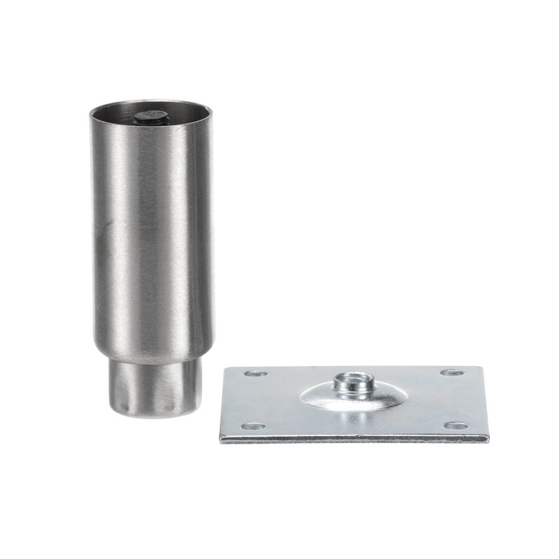 "1-5/8" OD x 4" H Stainless Steel Equipment Leg with