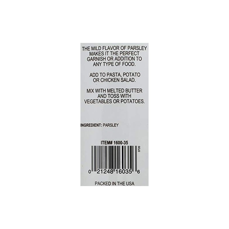 Olde Thompson Parsley Flakes, 2.5 Ounce