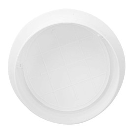 Oumefar Ducting Pipe Non Return Valve 95mm Back Draft Damper Extractor Fan Back Draft Shutter 4in