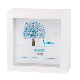 Striefchen® Money Box for Children’s Birth, Christening, Communion and Confirmation with Name and Date of Birth, as a Gift of Money