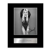 Britney Spears Signed Mounted Photo Display