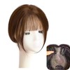 RUNRAYAY Real Human Hair Topper, 360° 3D Coverage Human Hair