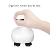 Electric Scalp Massager Red Lighting 6 Modes 4 Massage Head