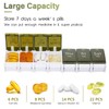 2 Week Pill Box, MOLN HYMY 7 Day Pill Organizer