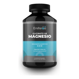 Glicinato Magnesio 500 240 Cápsulas Sabor