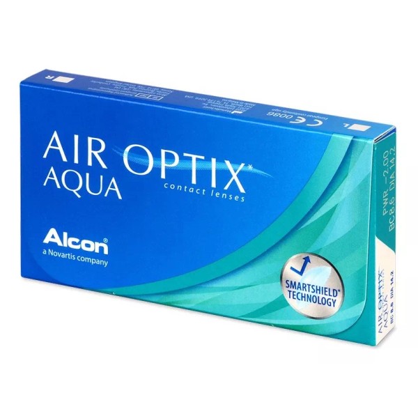 Alcon Lentes De Contacto Air Optix Aqua 6 Pzas