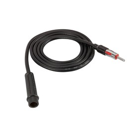 Scosche AXT48-WP1 Universal 48" Antenna Extension Cable for Car Stereo - AM/FM Radio Antenna Extender with Standard DIN Connector - Radio Antenna Extension Audio Adapter for Domestic & Import Vehicles