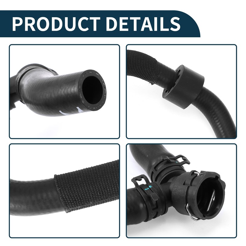 A ABSOPRO Radiator Hose for Volkswagen Golf Alltrack 1.8L 2017-2019