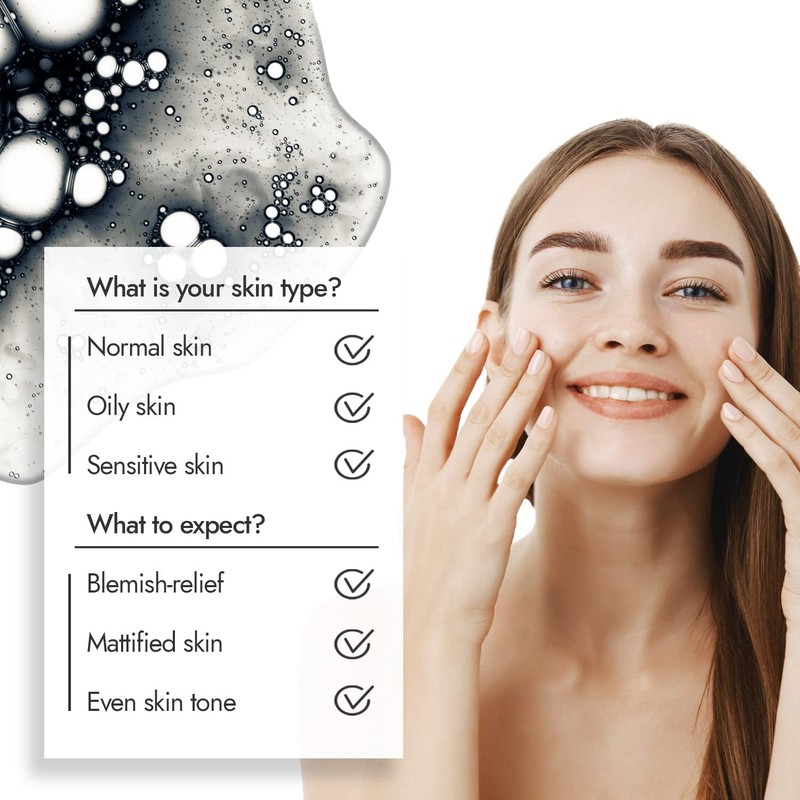 Skincyclopedia - Activated carbon serum with 5% AHA & PHA,