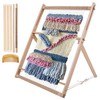 WILLOWDALE 25.2"H x 19.3"W Weaving Loom with Stand Wooden Multi-Craft