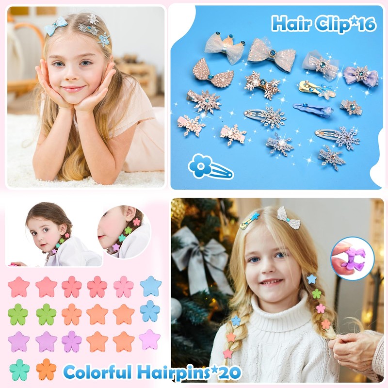 Kids Jewelry Toys for Girls, Toddler Dress Up Toy, Pretend