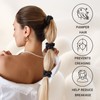Hapforever 3PCS Silk Hair Ties for Women, 19 Momme 100%