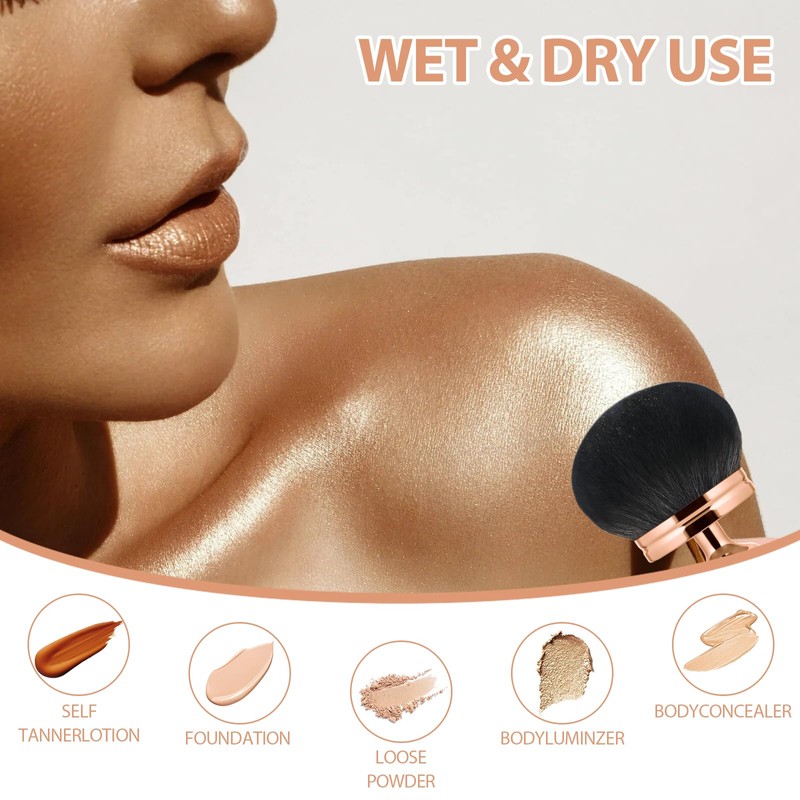 Extra Large Makeup Brush for Self Tanner, Self Tan Back
