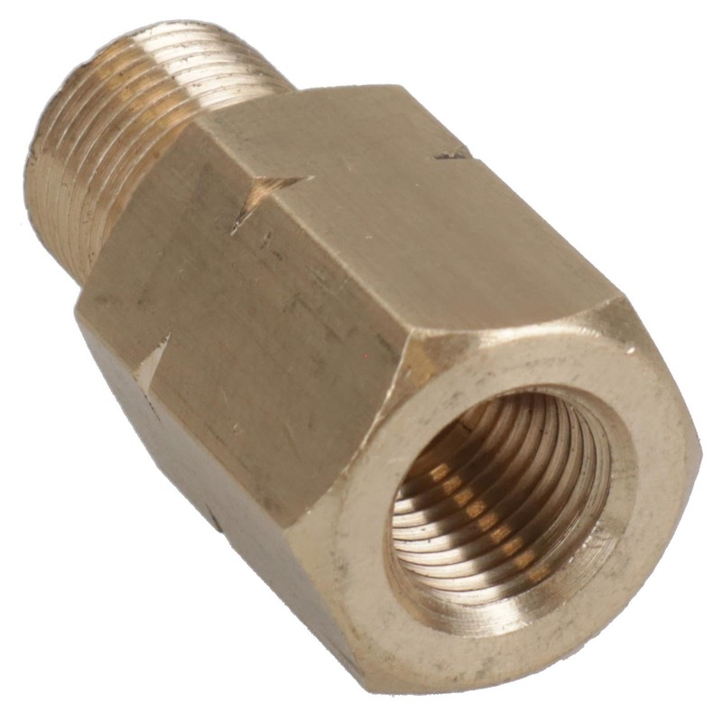 AB Tools Brass Brake Pipe Union Fitting Adaptor Metric M12