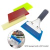 CARTINTS 2pack Squeegee Blades Replacement Mini Squeegee Screen Printing Squeegee