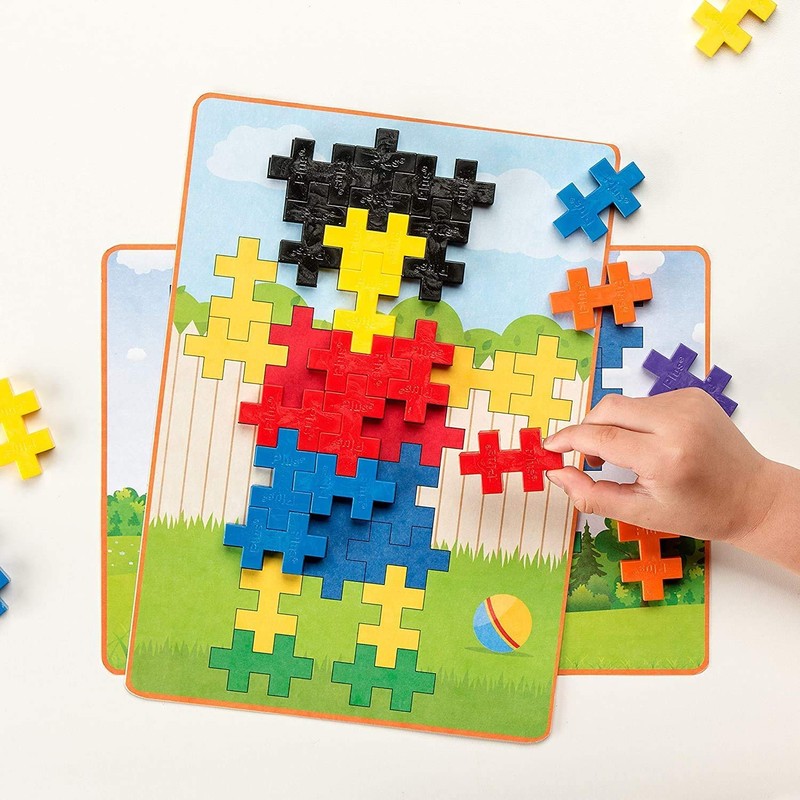 Ingenious Construction Toy, Big Picture Puzzle Basic, Template Puzzle, Building
