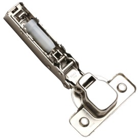 10 Pack Rok Hardware Pivot Pro C-80 Series Clip-On 110 Degree Opening Angle, 45mm Drilling Hole, Screw-On, 35mm Cup, Full Overlay Soft Close Hinge, Nickel Plated, C80A675F (Base Plate Sold Separately)