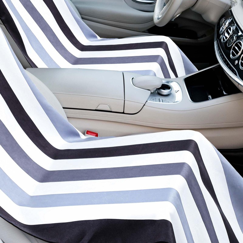 Hahafelt 2 Pack Car Seat Towel Covers with Storage Bag
