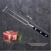 Gehring Solingen Classic Forged Meat Fork, Stainless Steel Carving Fork,
